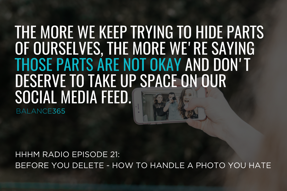 Annie & Jen team up to give tips and tricks on how to deal with photos you don’t love of yourself. With summer coming, there are so many photo opportunities and the reality is that we don’t always love the photos that are taken of ourselves. Have a listen to this important conversation about self-acceptance, fat phobia, and learning to love your body.