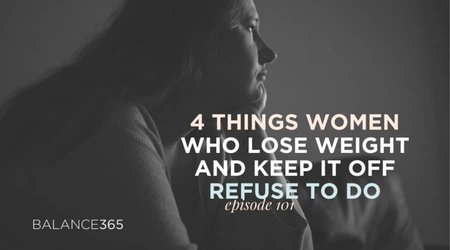 We know weight loss can feel impossible. We also know it’s not everyone’s goal, but for those who are striving for weight and fat loss, this episode will get you into the mindset of all of those women who have lost weight and kept it off. While it may be a long road, we know you can do it with patience, persistence, and realistic goals.