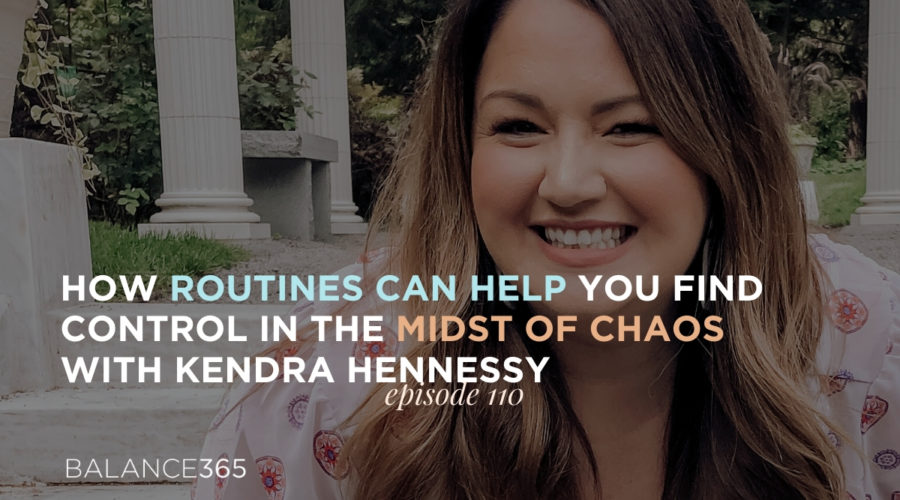 The COVID-19 or Corona virus pandemic is something we have never dealt with in our lifetimes and many of us are navigating new routines, including working from home or having our kids constantly at home. What are the best tips for creating new routines or continuing the routines you’ve already set up? Our guest Kendra Hennessy, home management expert and positive motherhood enthusiast, tells Balance365 co-founders Annie and Jen all about how we can adjust to our new normal and even get the whole family on board.